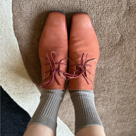 John Fluevog Derby Shoes, US7 - Picture 7 of 8